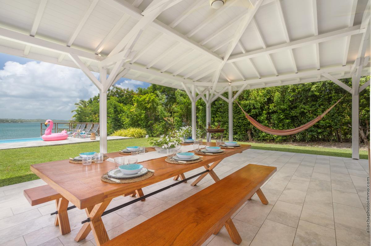 Location villa Martinique - Espace repas